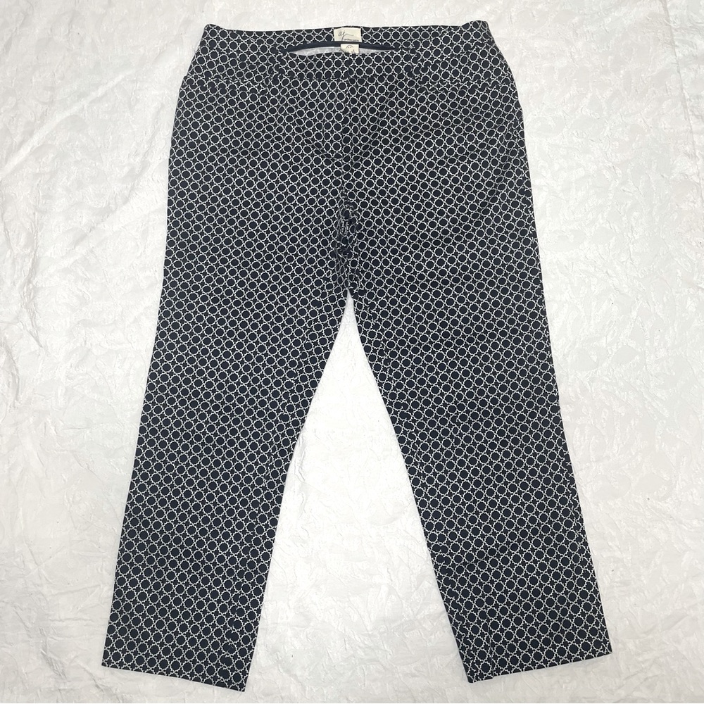 Andrea Jovine Women’s Print Pants Sz 10